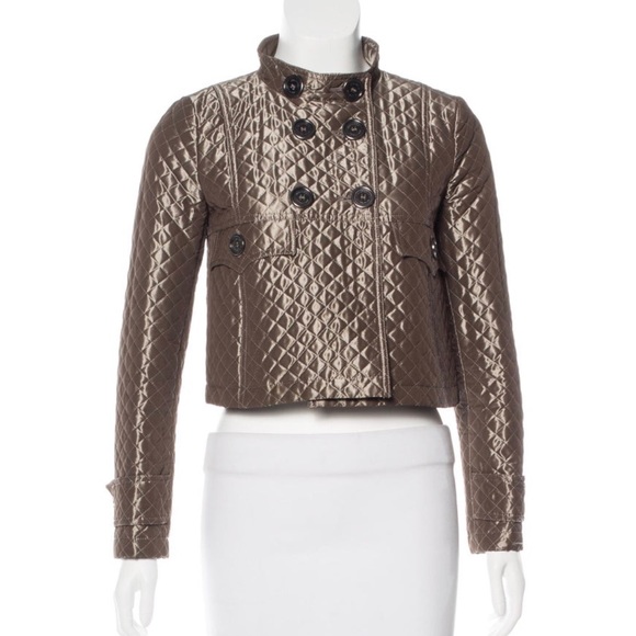 Burberry London Cropped Quilted jacket